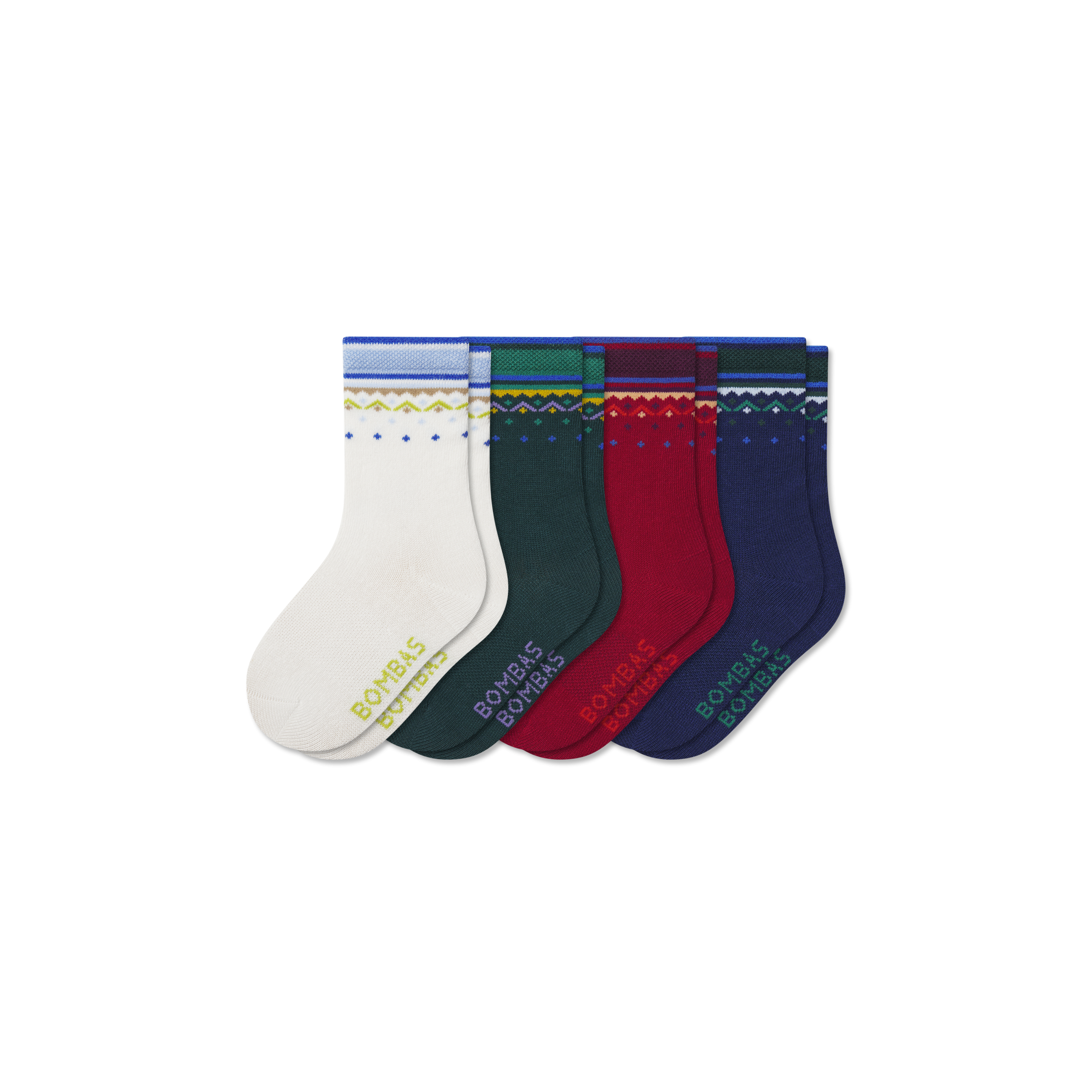 Junior Lightweight Calf Sock 4-Pack - Image 4