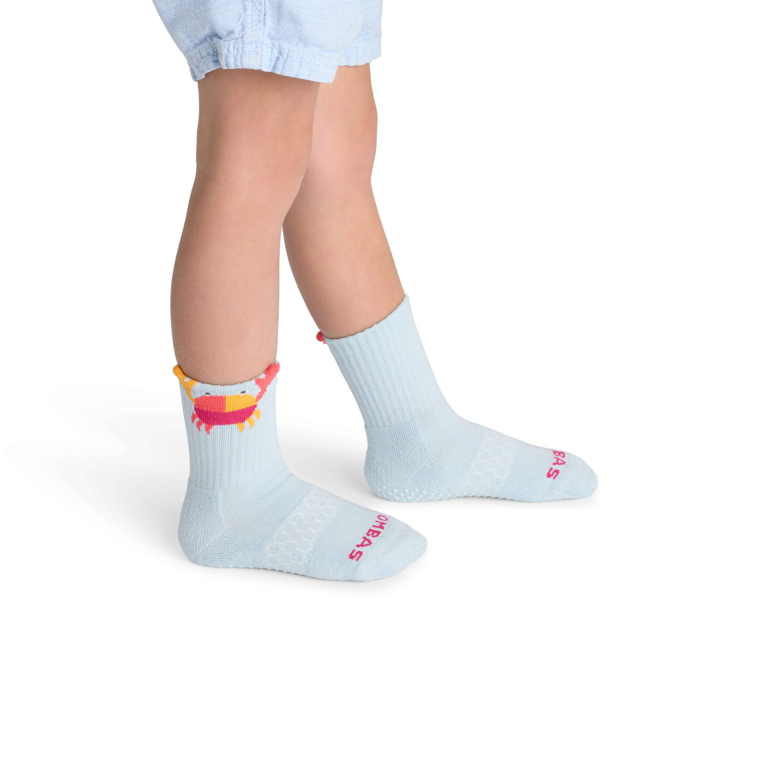 Junior Seaside Gripper Calf Sock 4-Pack - Image 5