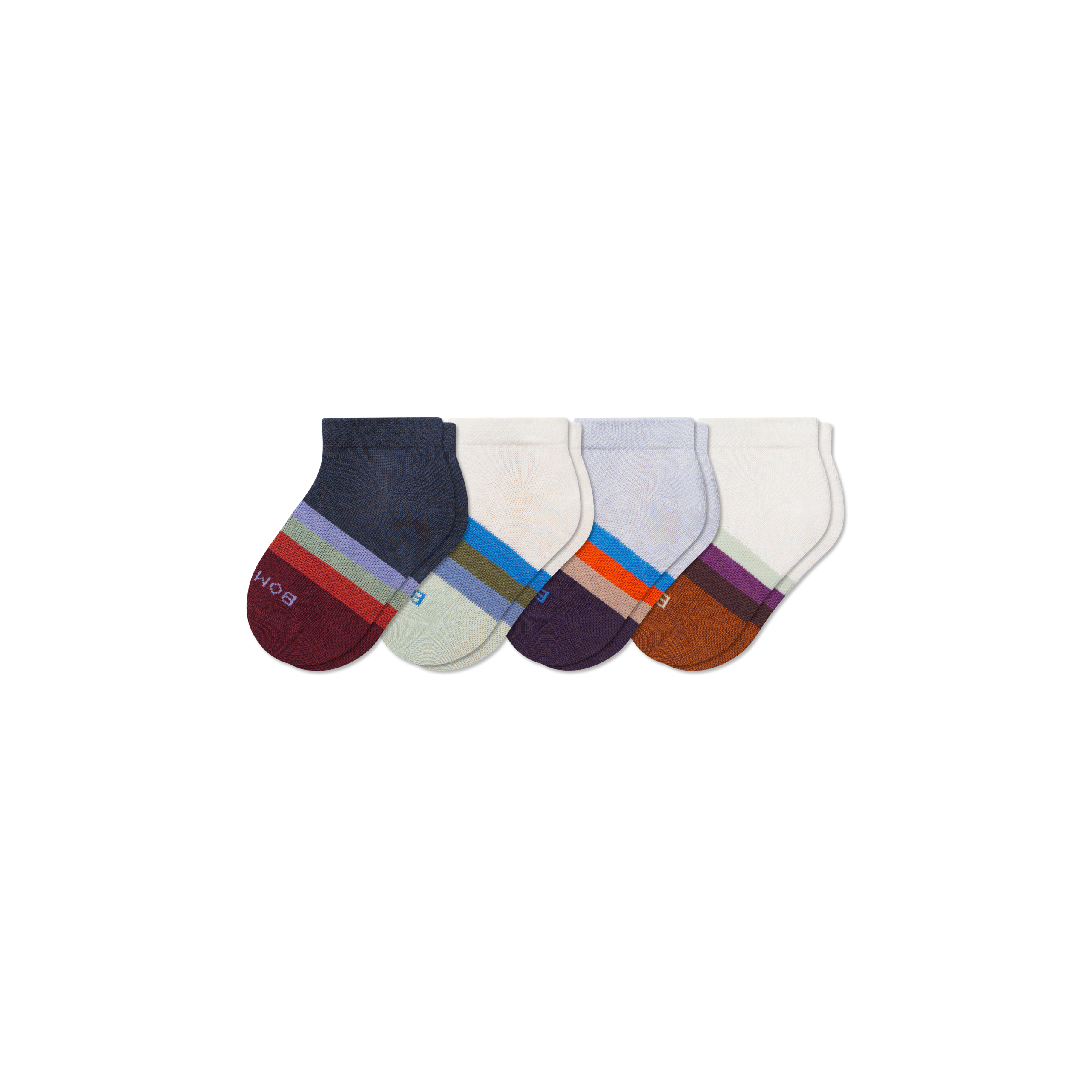 Junior Lightweight Ankle Sock 4-Pack - Image 6