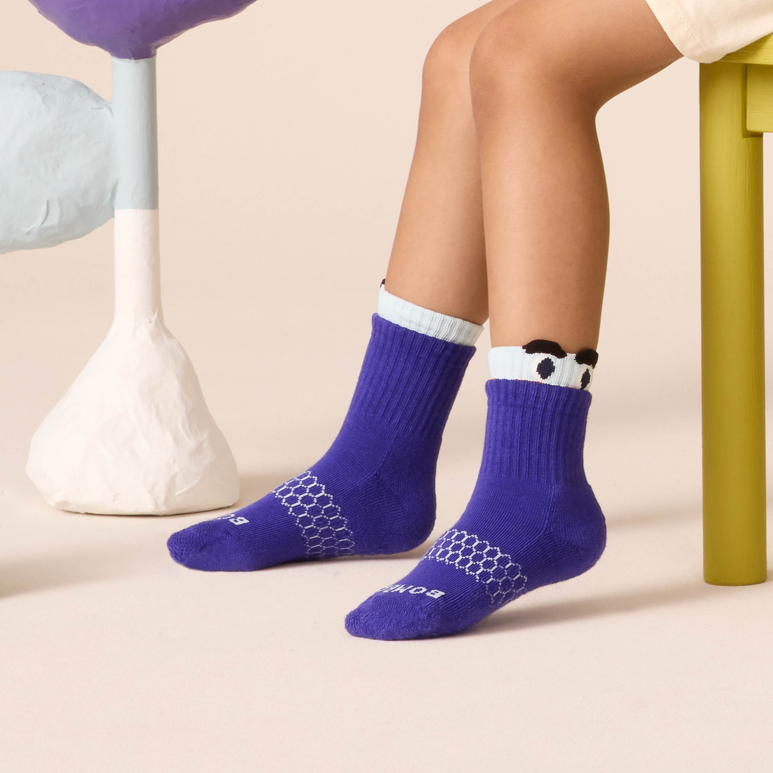 Junior Eye Spy Calf Sock 4-Pack - Image 2