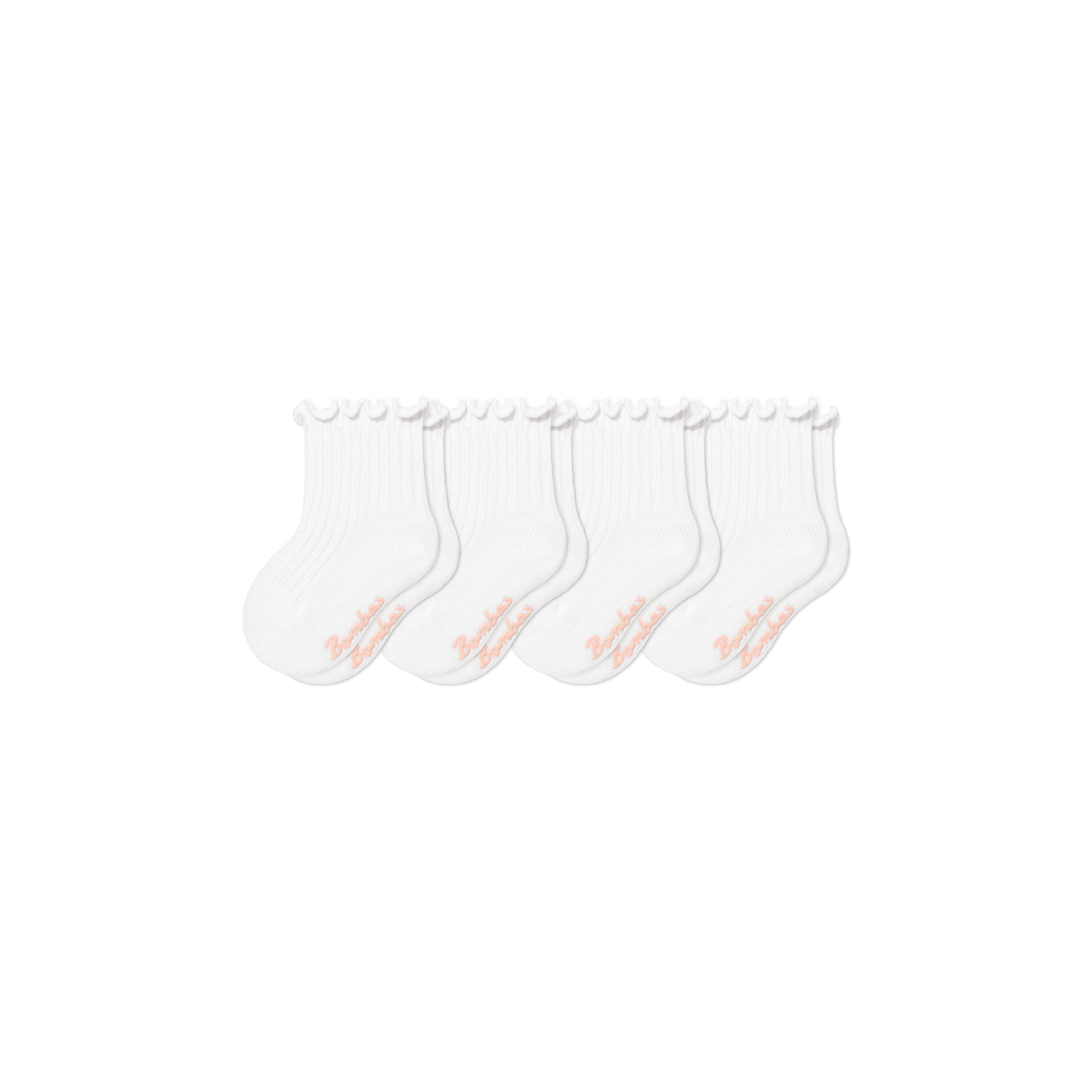 Baby Ruffle Rib Calf Sock 4-Pack (0-6 Months) - Image 6