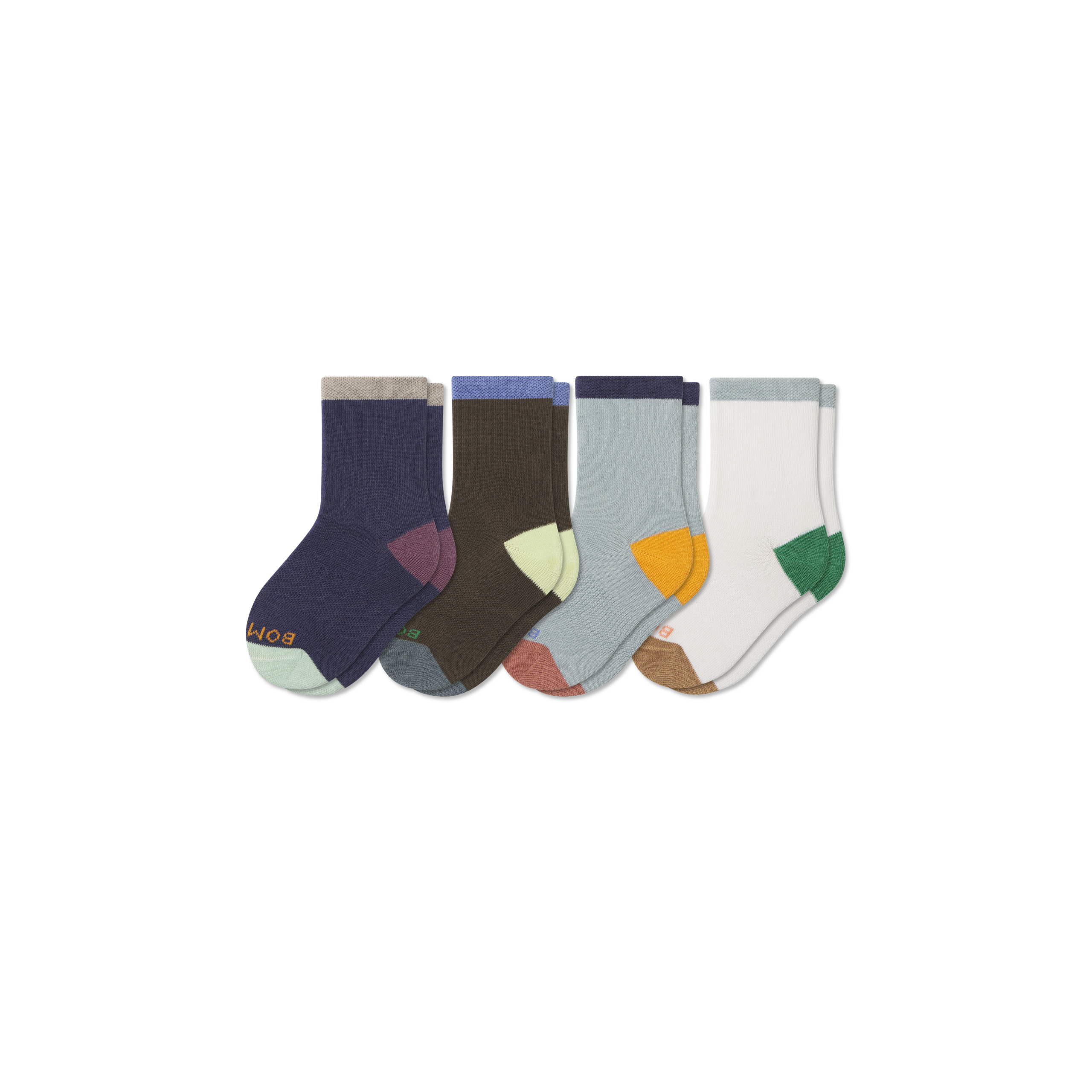 Junior Lightweight Calf Sock 4-Pack - Image 5