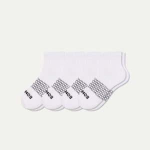 Youth Solids Quarter Sock 4-Pack