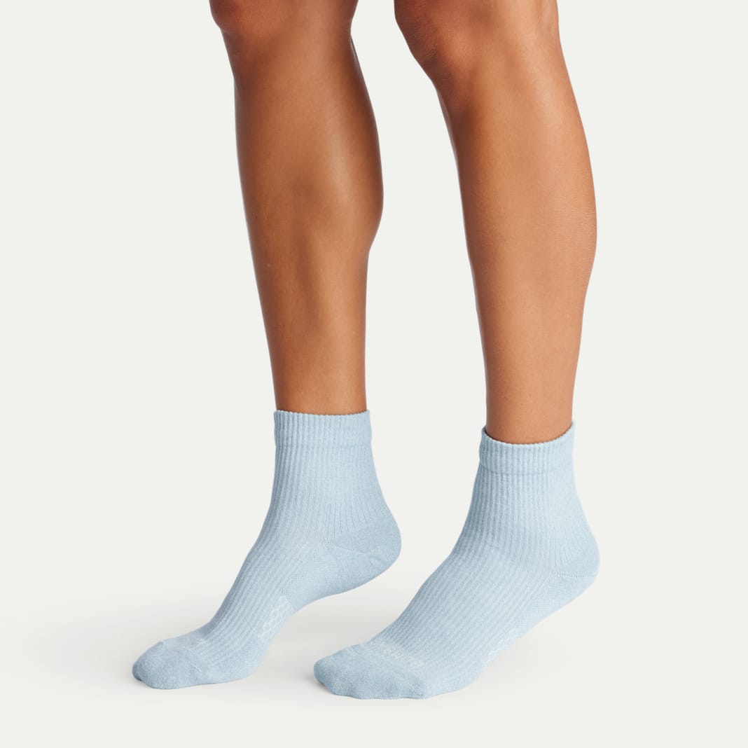 Women's Modern Rib Quarter Socks - Image 3