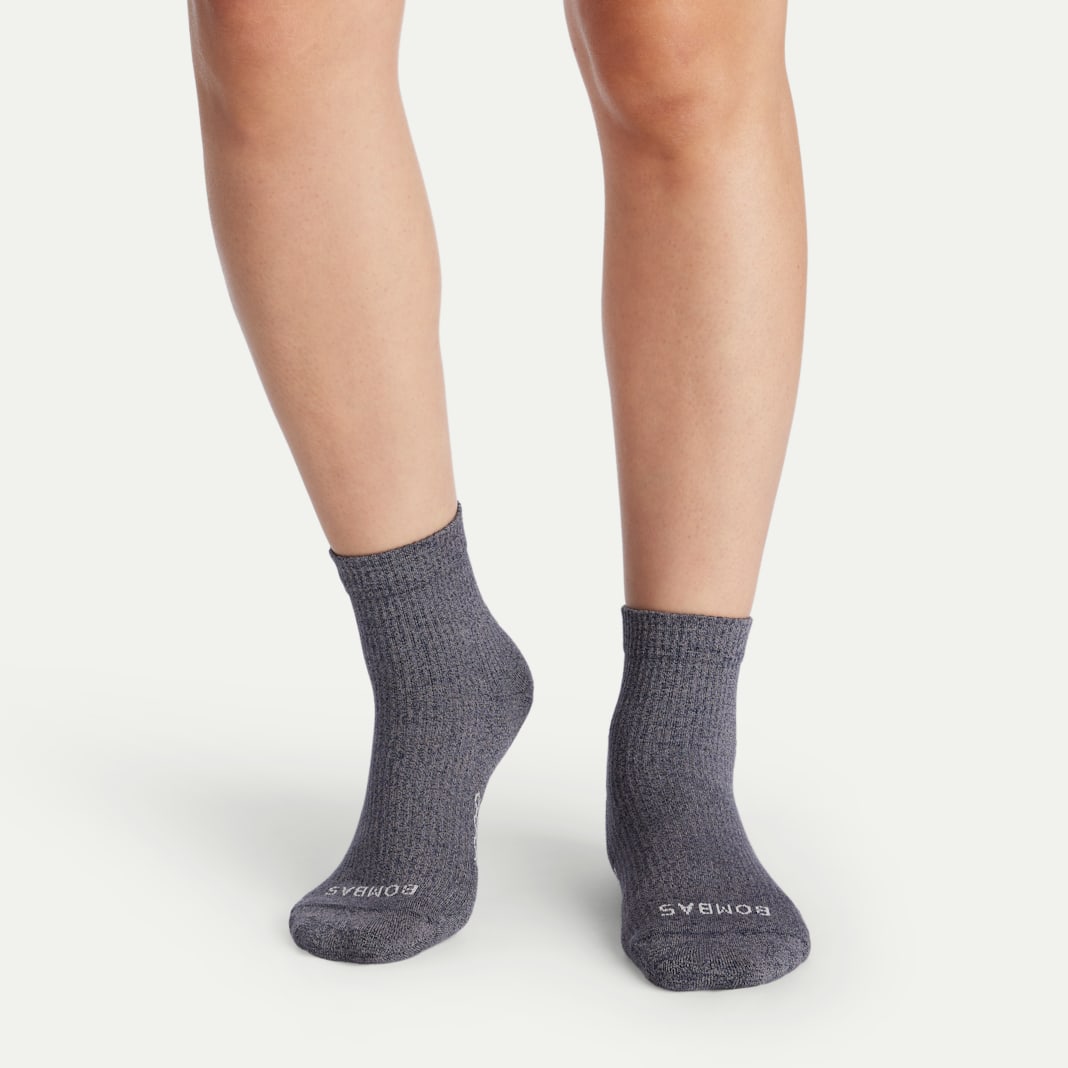 Women's Modern Rib Quarter Sock 4-Pack - Image 5