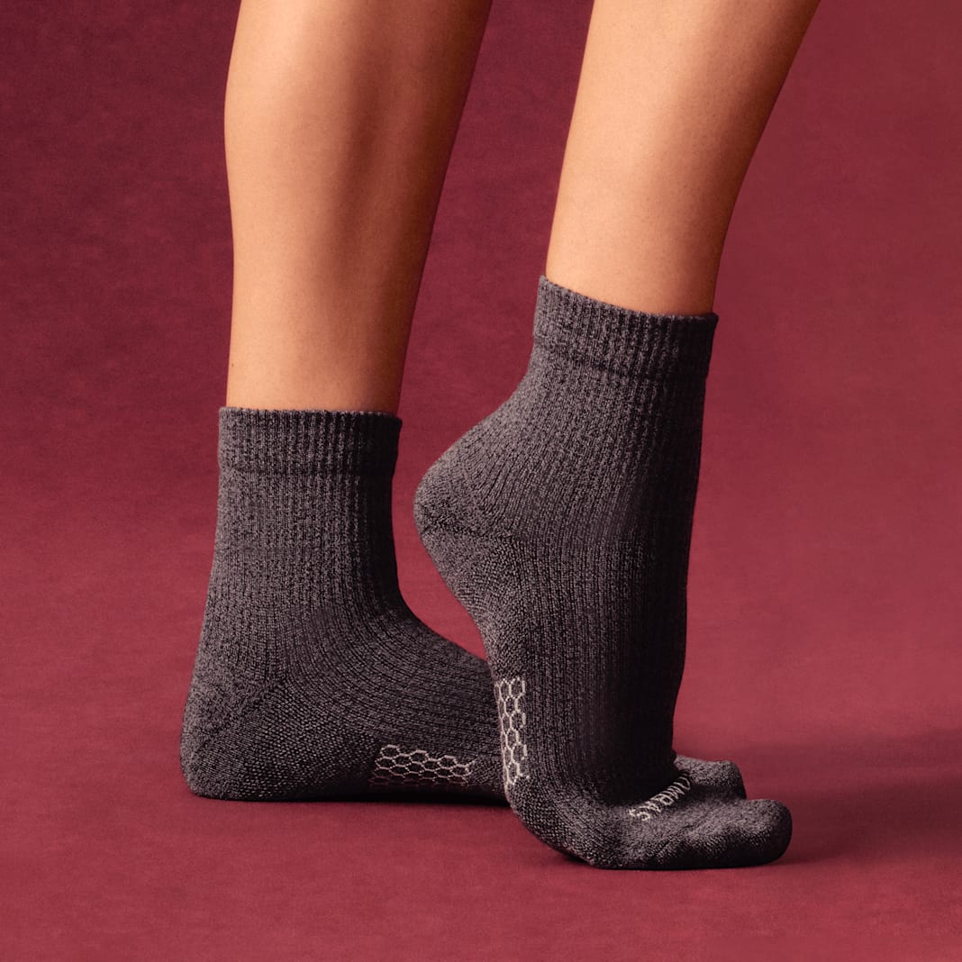 Women's Modern Rib Quarter Sock 4-Pack - Image 2