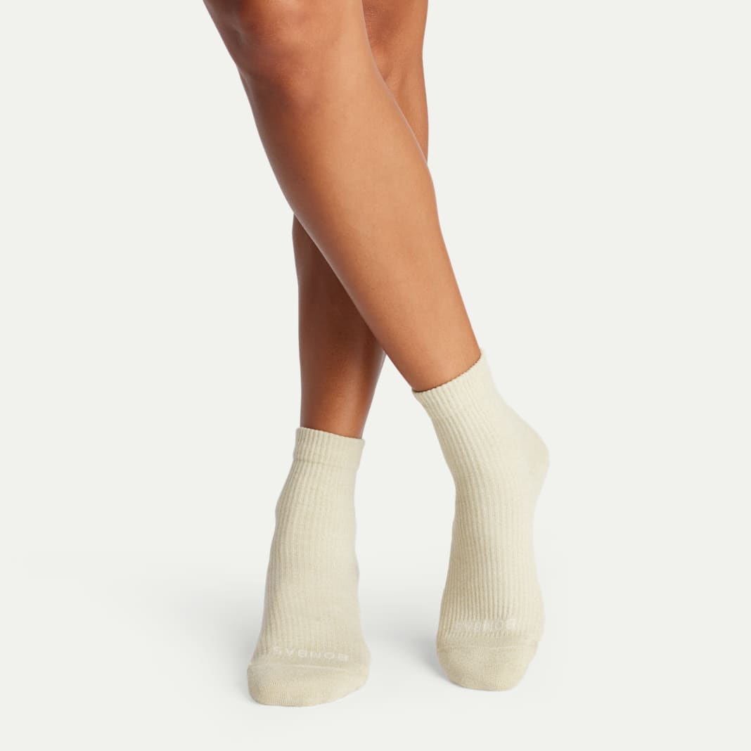 Women's Modern Rib Quarter Sock 4-Pack - Image 4