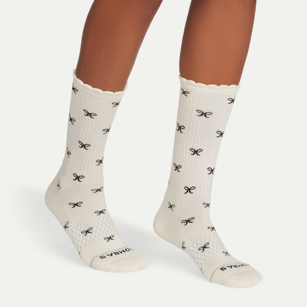 Women's Merino Wool Blend Calf Sock 3-Pack - Image 4