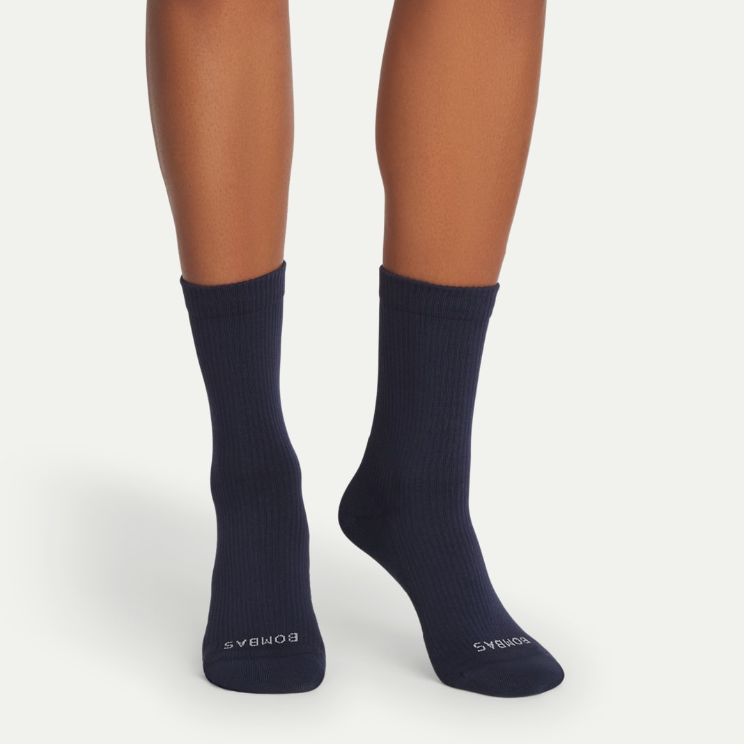 Women's Modern Rib Half Calf Sock 8-Pack - Image 3