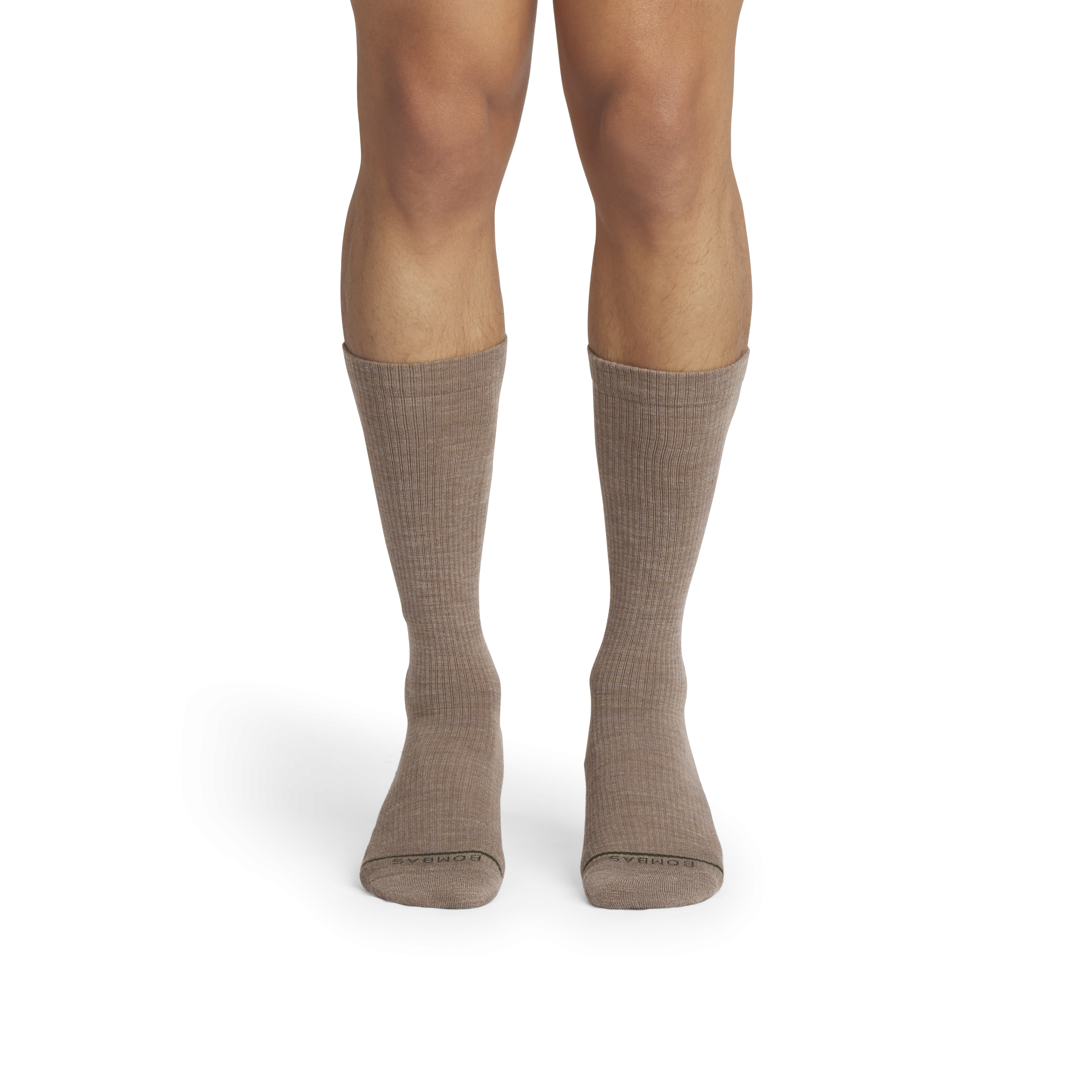 Men's Merino Wool Blend Modern Rib Calf Sock 8-Pack - Image 3