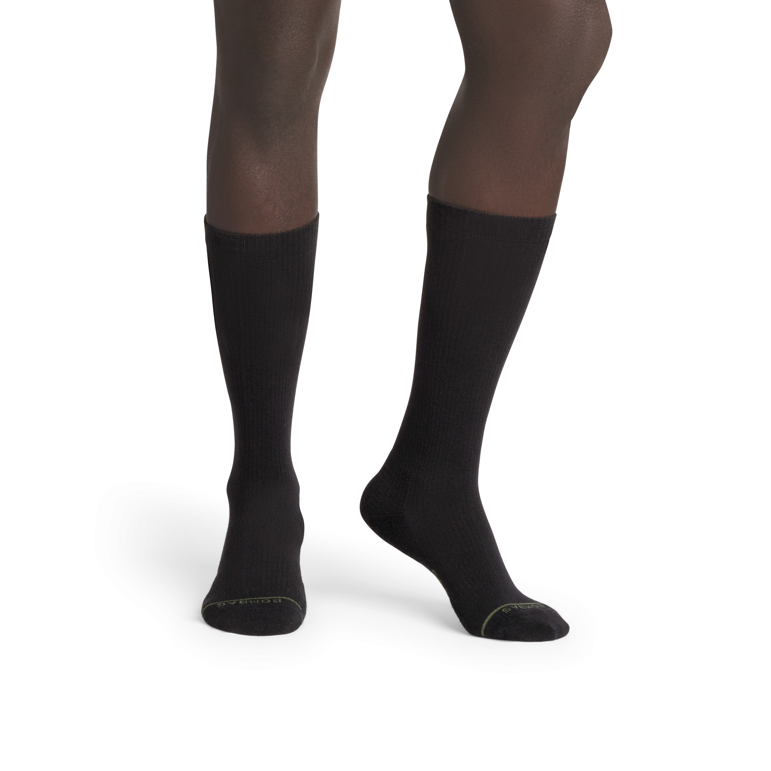 Men's Merino Wool Blend Modern Rib Calf Sock 8-Pack - Image 6