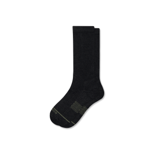 Men's Merino Wool Blend Modern Rib Calf Socks