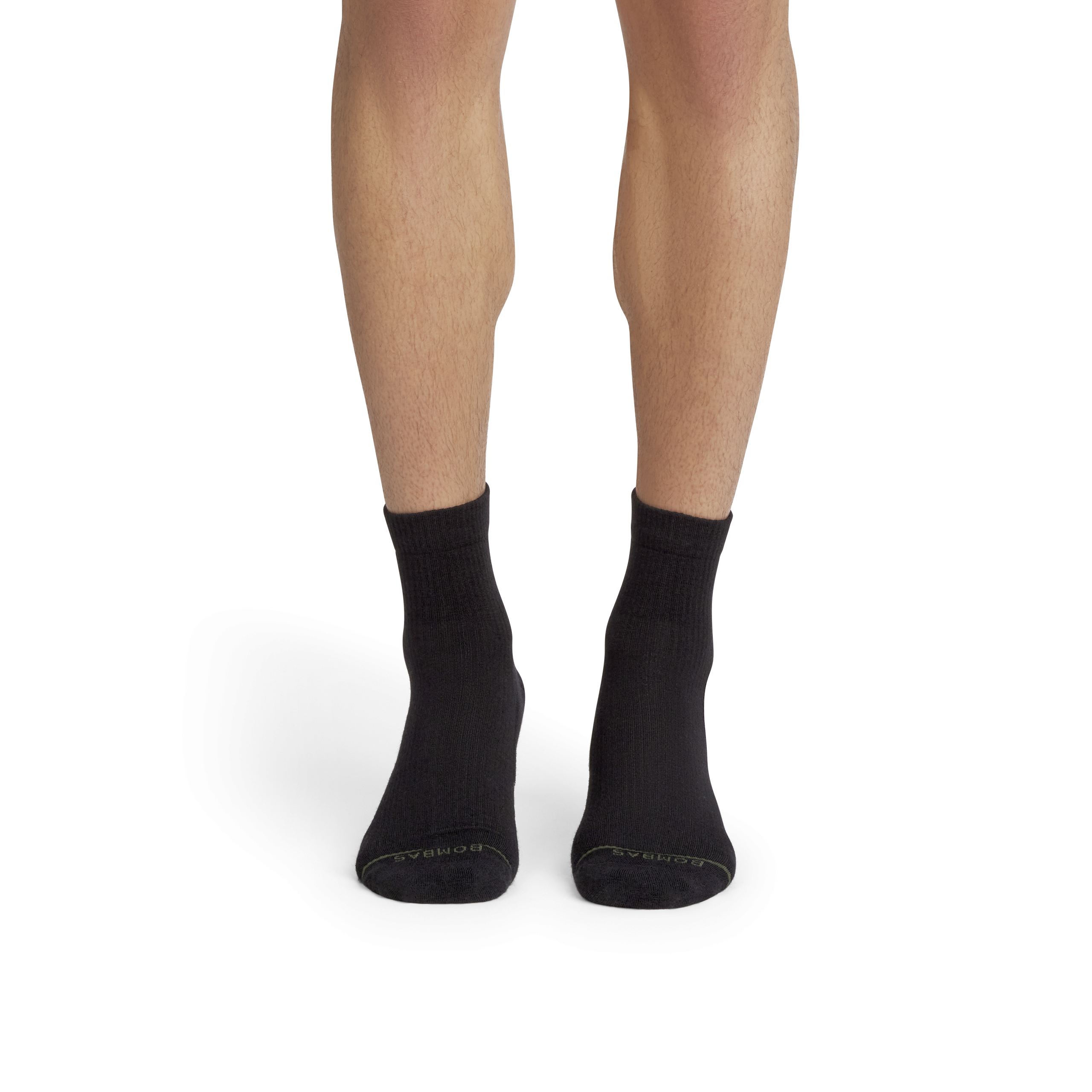 Men's Merino Wool Blend Modern Rib Quarter Sock 4-Pack - Image 6