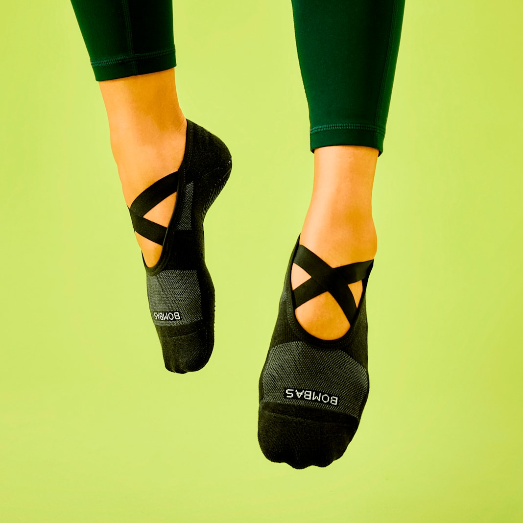 Women's Studio Gripper Ballet No Show Socks - Image 2