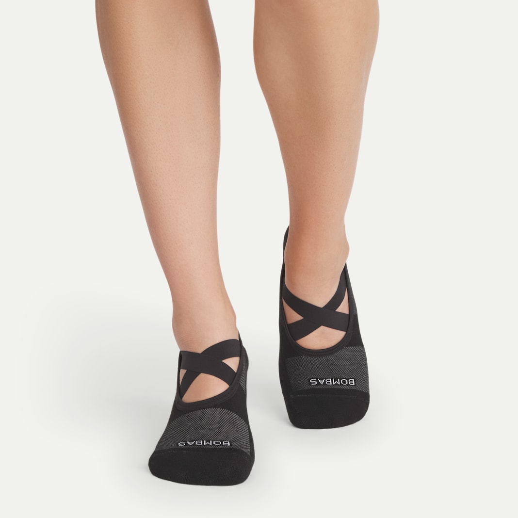 Women's Studio Gripper Ballet No Show Socks - Image 3