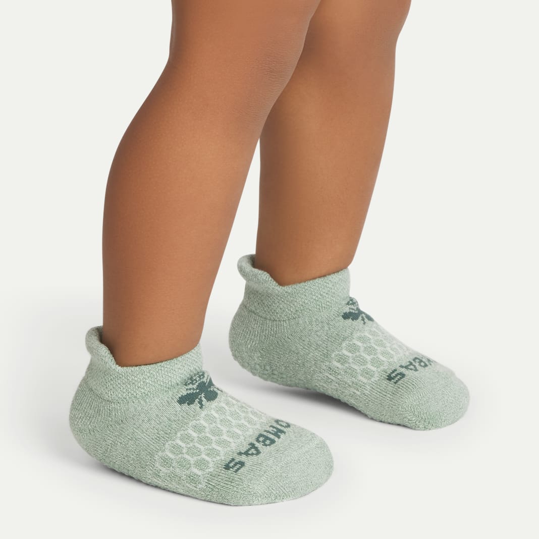Toddler Marl Gripper Ankle Sock 4-Pack - Image 4