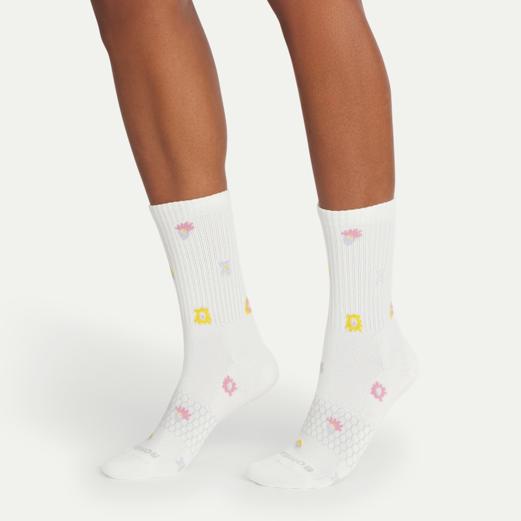 Women’s Garden Party Half Calf Sock 4-Pack - Image 3