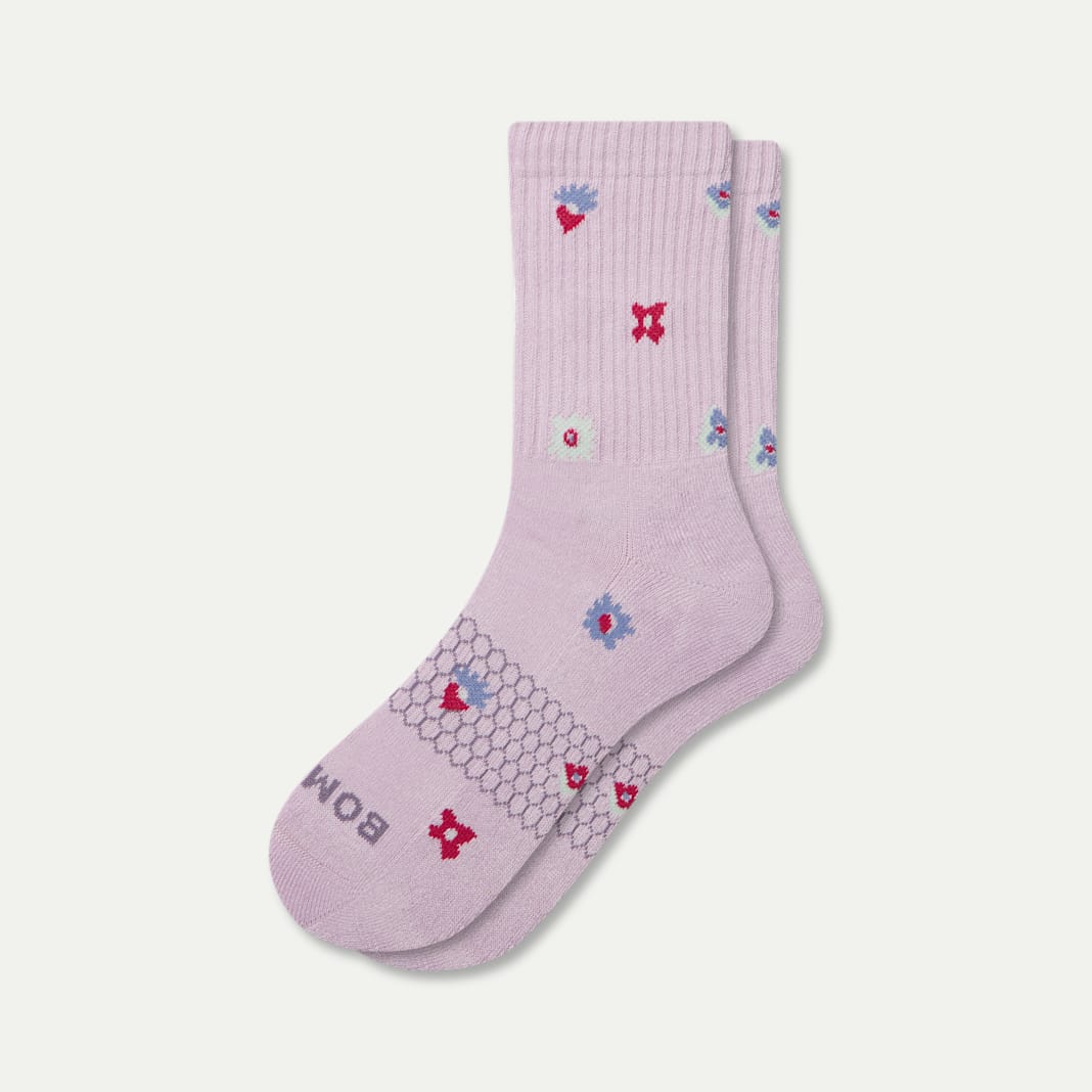 Women’s Garden Party Half Calf Socks - Image 4