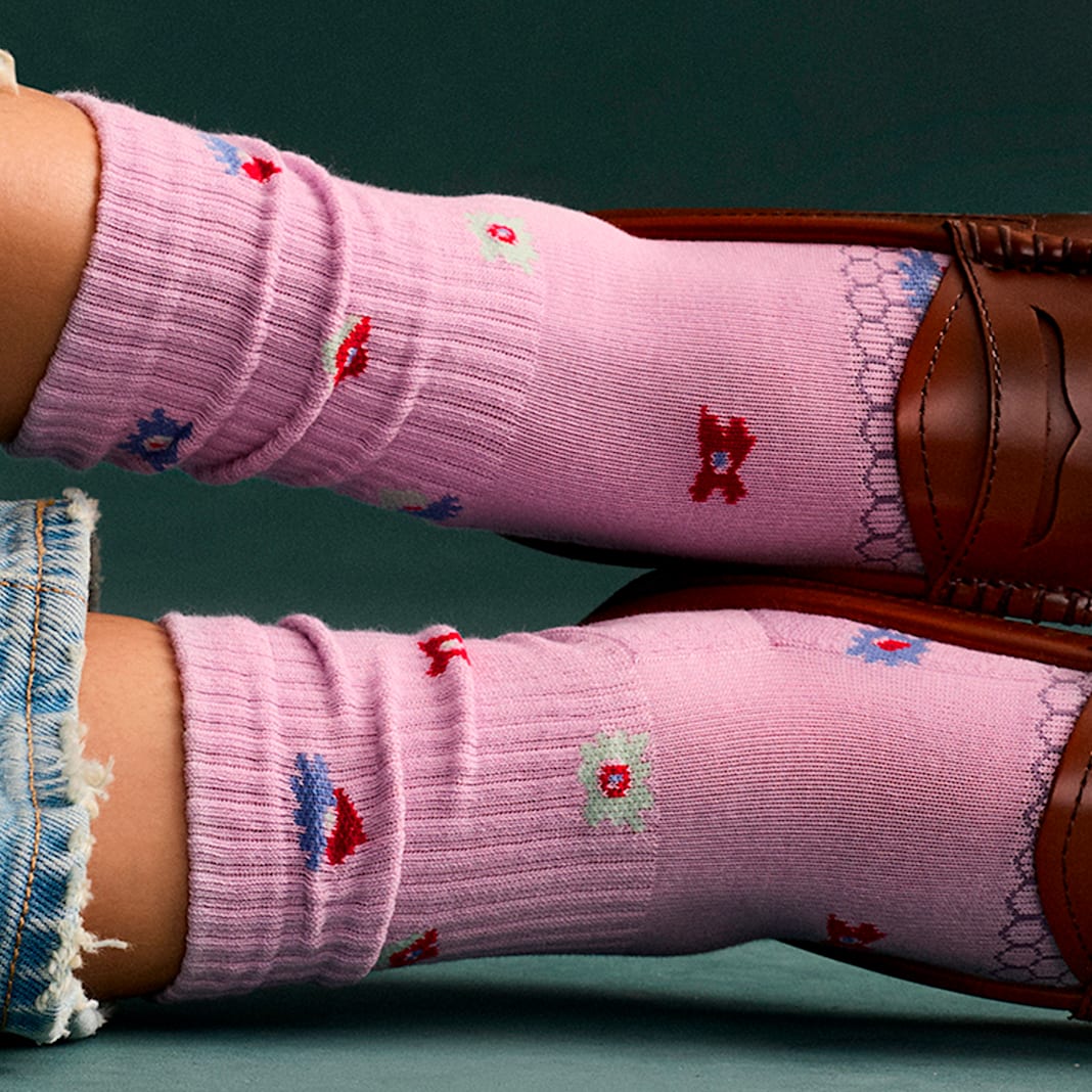 Women’s Garden Party Half Calf Sock 4-Pack - Image 2