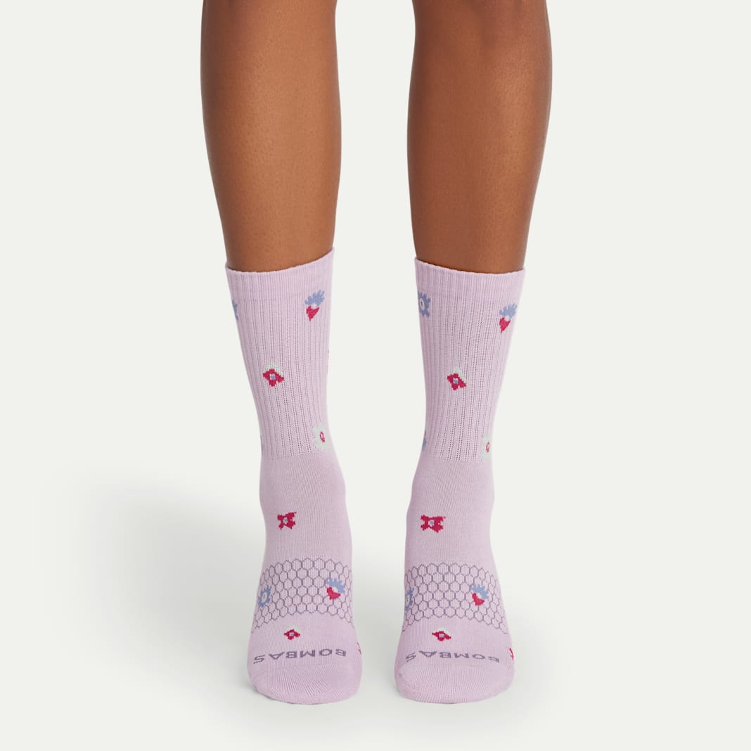 Women’s Garden Party Half Calf Sock 4-Pack - Image 5
