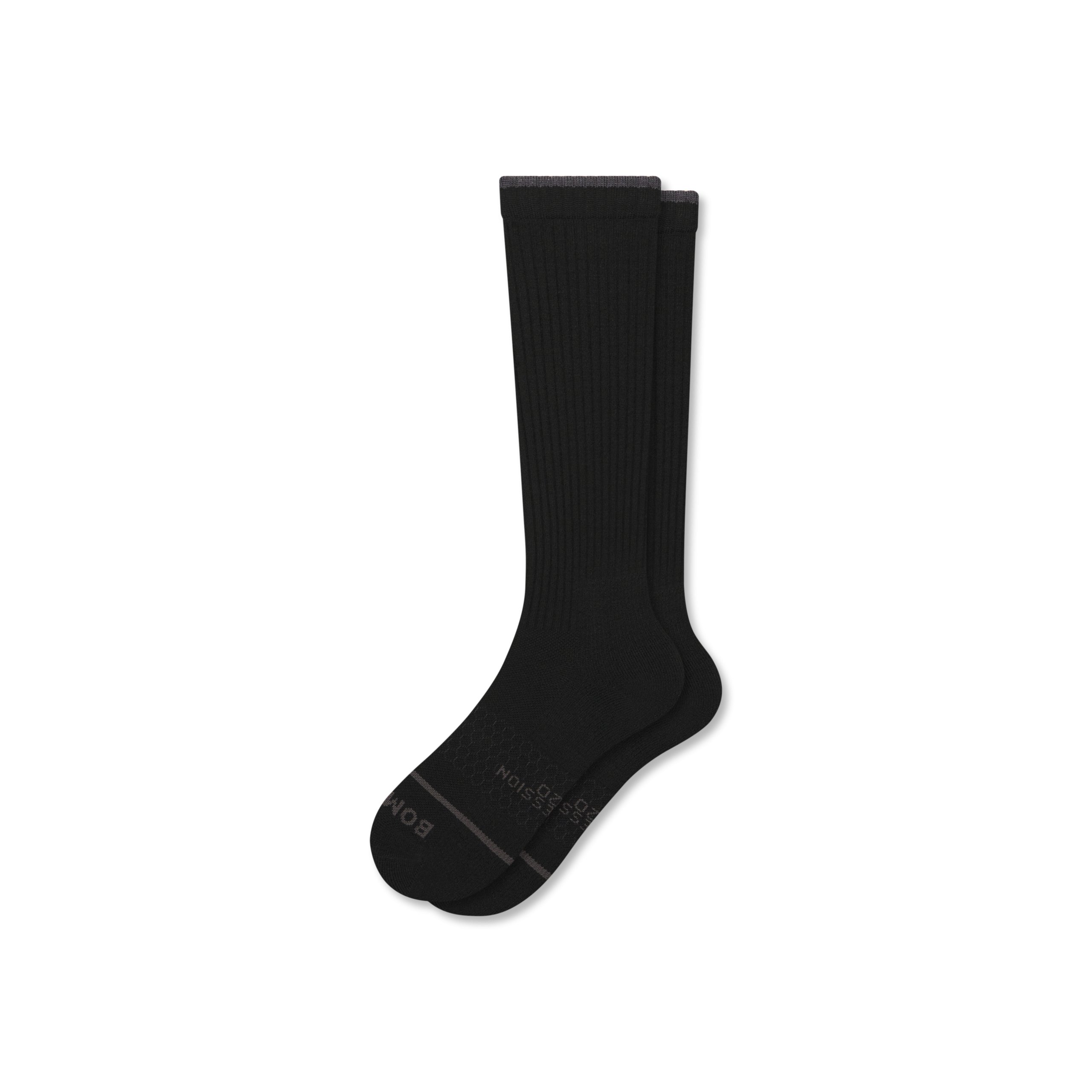 Men's Merino Wool Blend Everyday Compression Knee High Socks (15-20mmHg) - Image 4