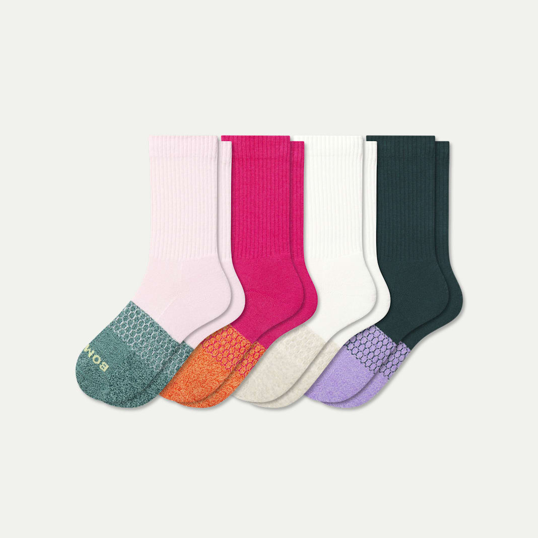 Youth Marl Calf Sock 4-Pack - Image 6