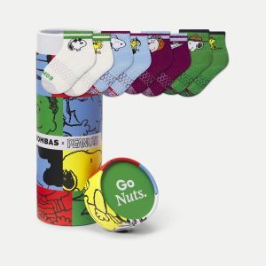 Peanuts x Bombas: Toddler Gripper Calf Sock 4-Pack Gift Box
