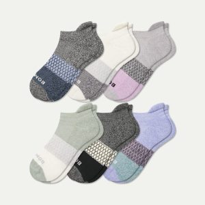 Youth Tri-Block Ankle Sock 6-Pack