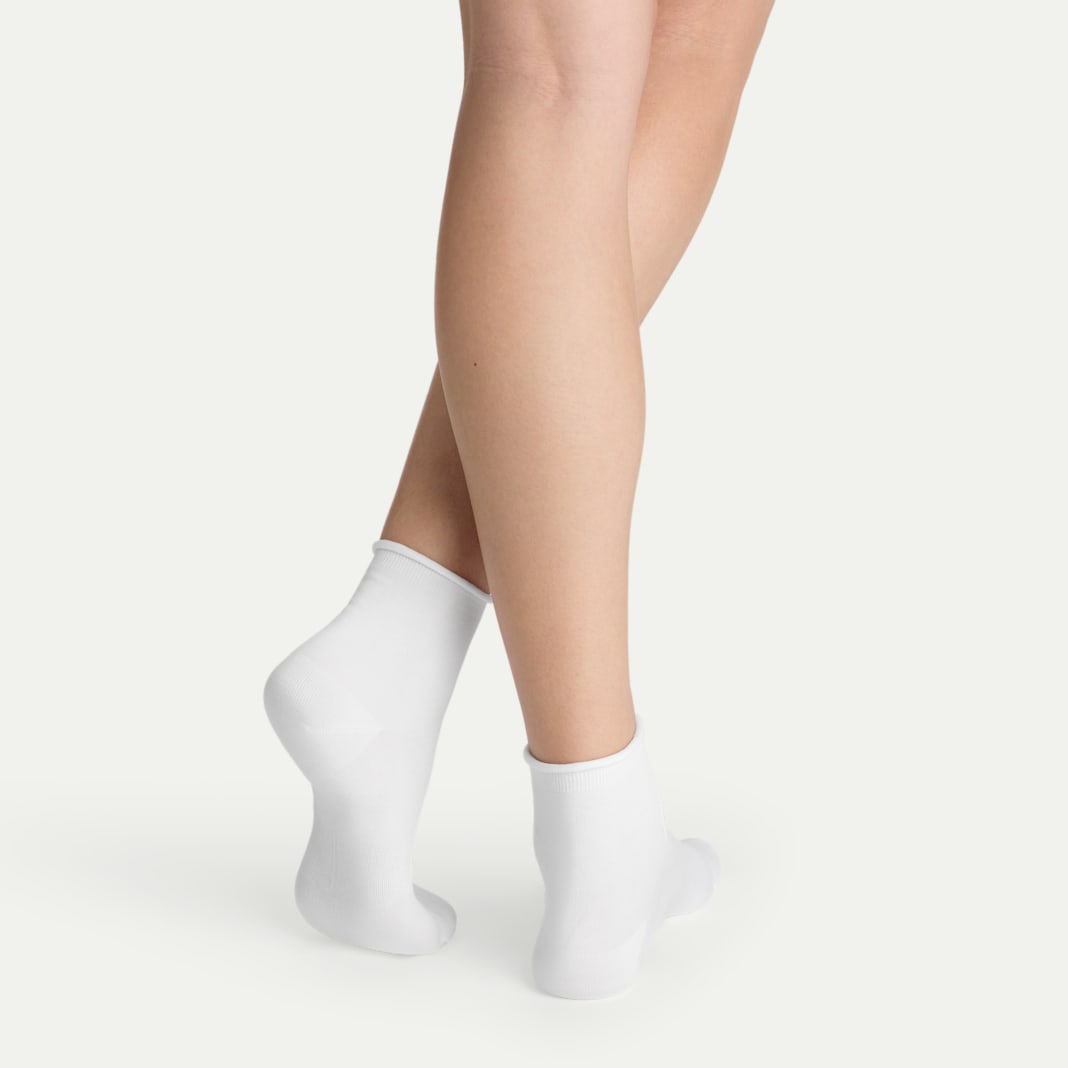 Women’s Roll Top Quarter Socks - Image 4