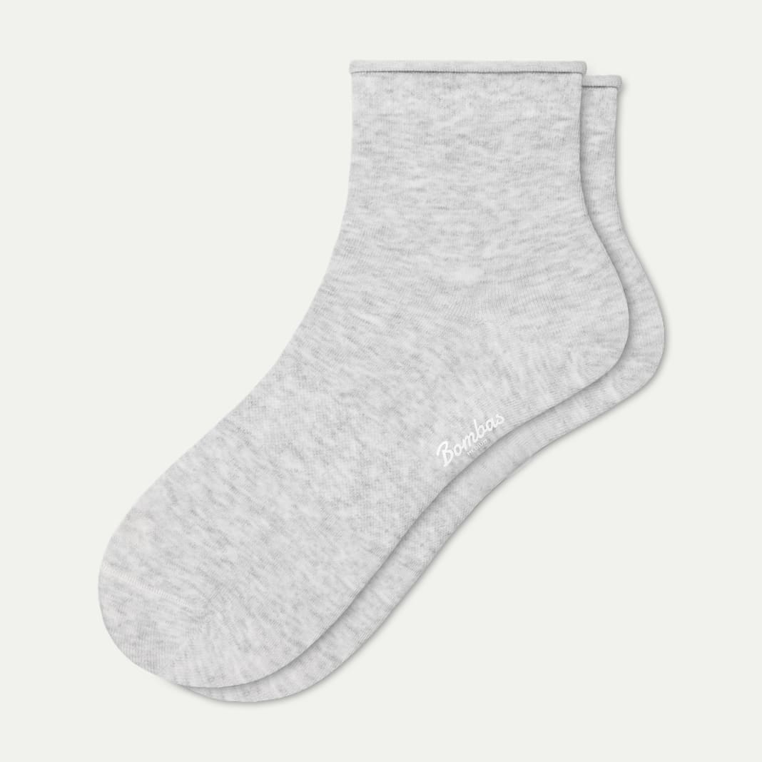 Women’s Roll Top Quarter Socks - Image 5