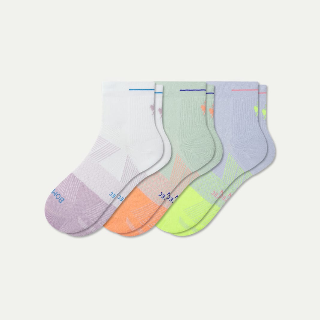Women's Run Quarter Sock 3-Pack - Image 6