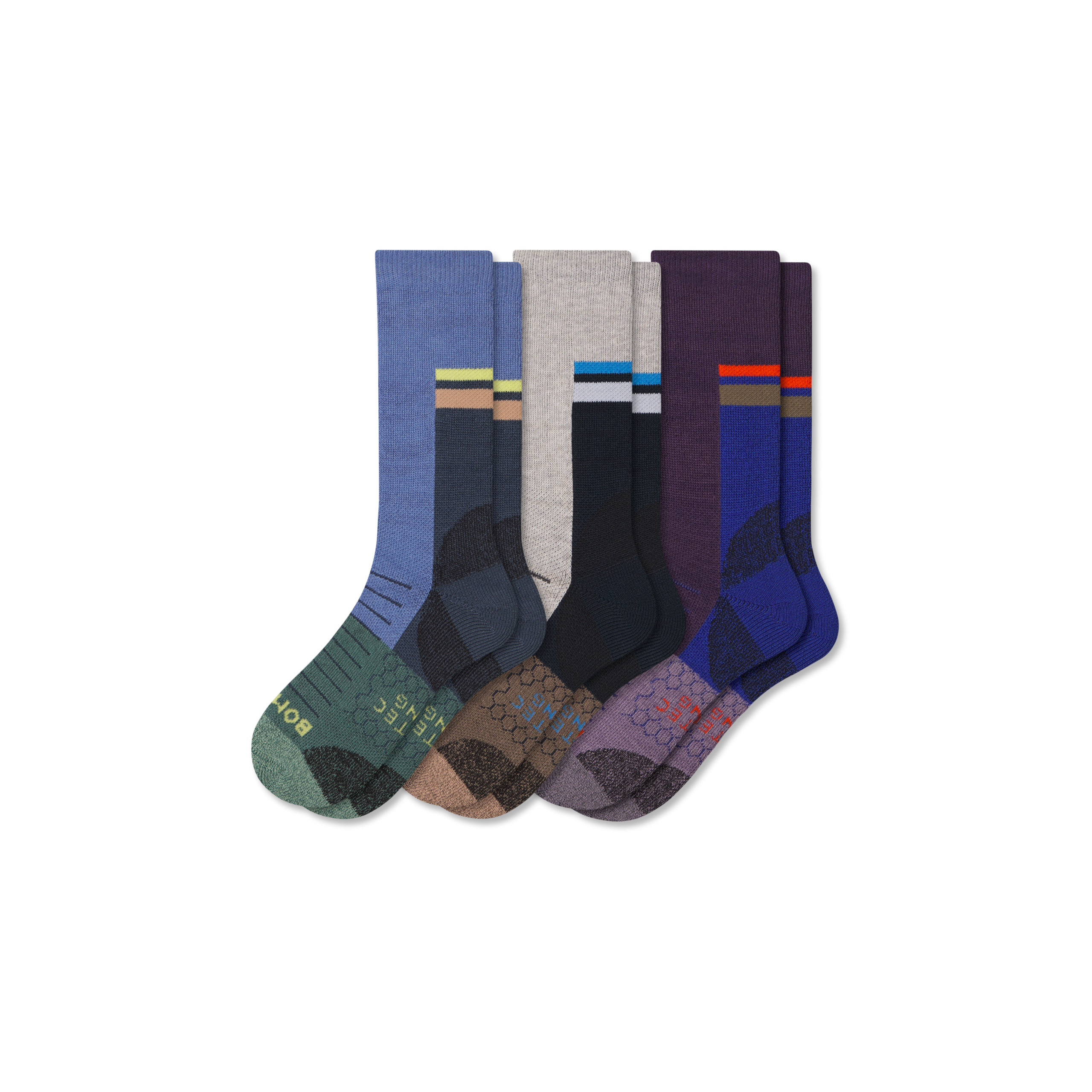 Men's Hiking Calf Sock 3-Pack - Image 5