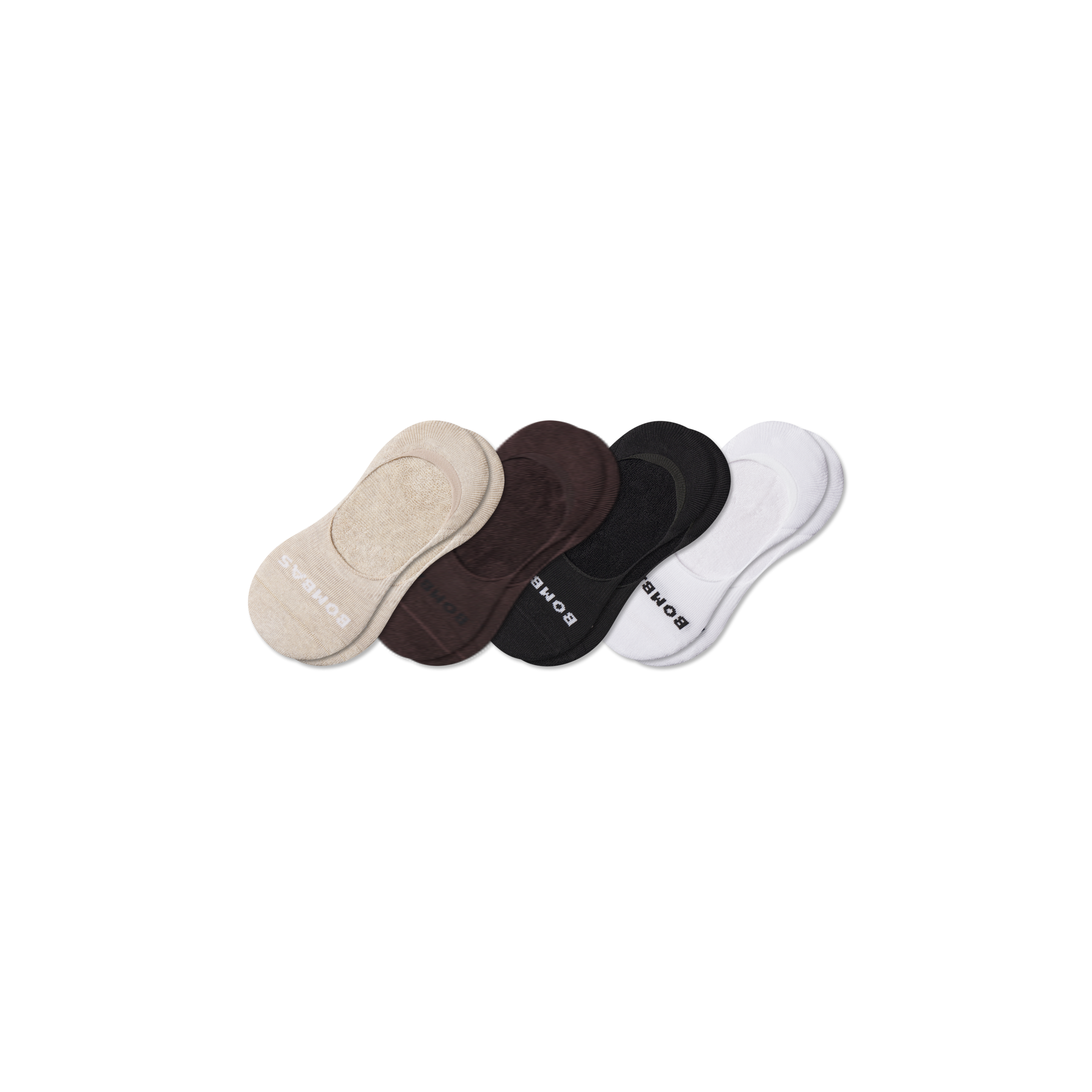 Men's Mid-Cut Cushioned No Show Sock 4-Pack
