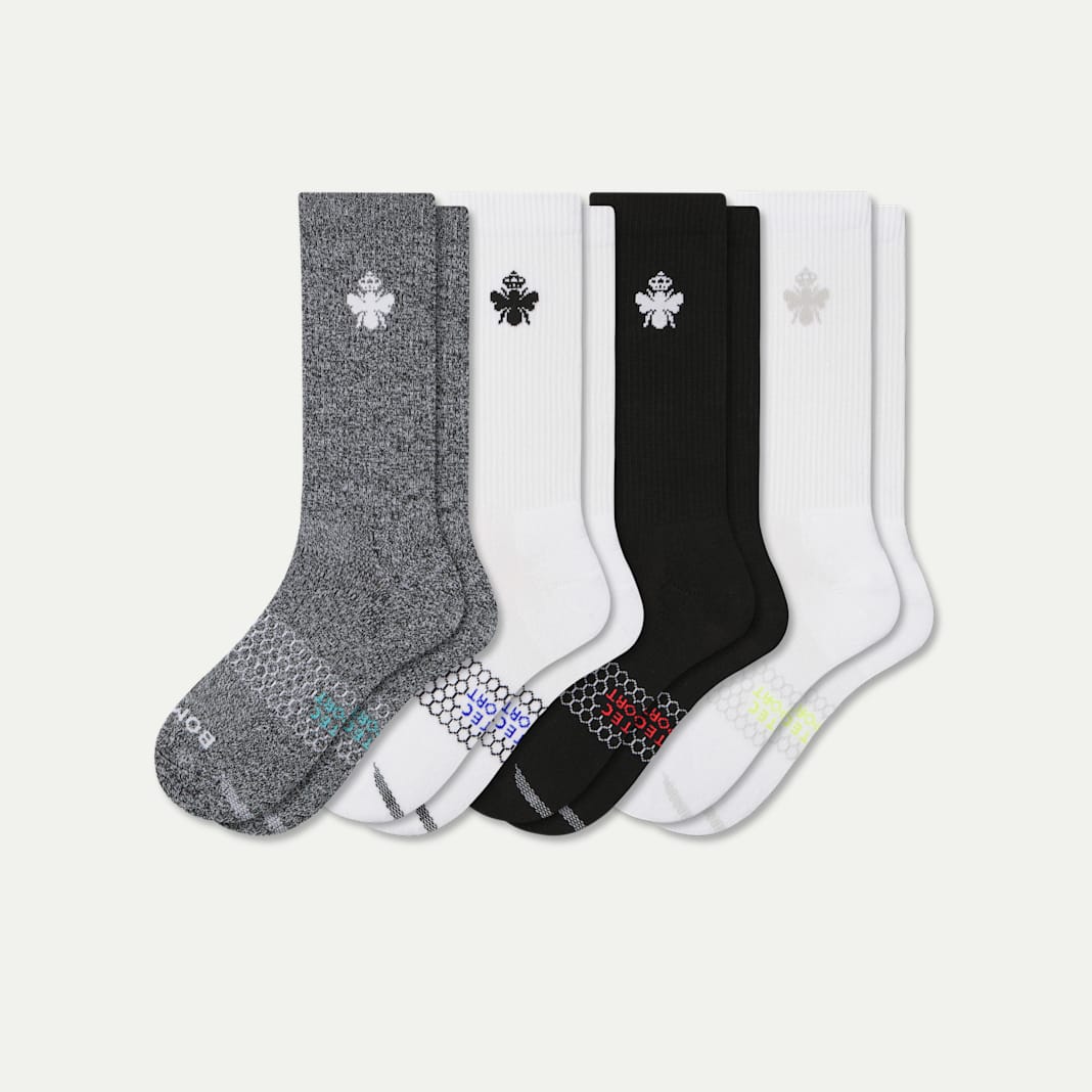 Women's All Sport Calf Sock 4-Pack