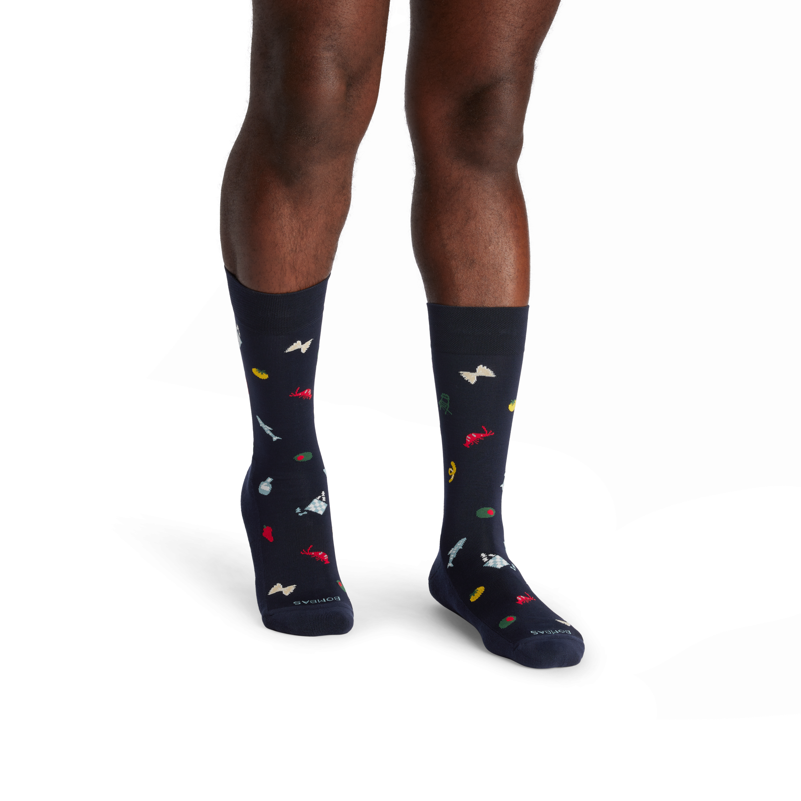 Men's Dress Calf Sock 4-Pack - Image 3