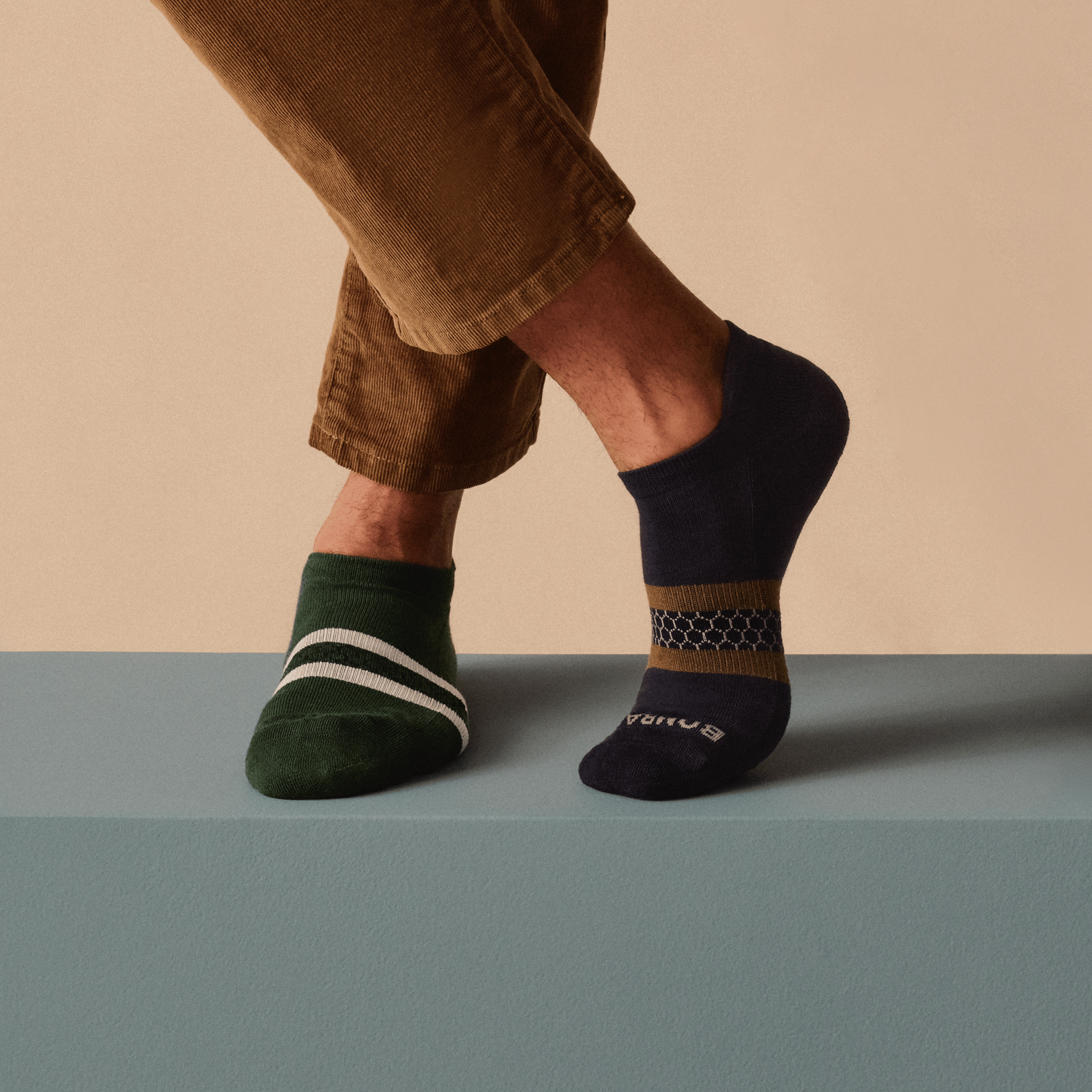 Men's Solids Ankle Socks - Image 2