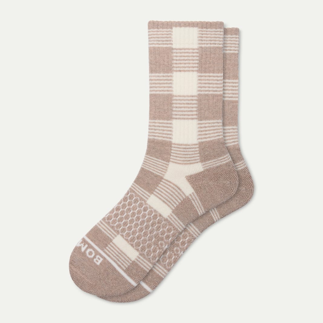 Women's Merino Wool Blend Half Calf Socks - Image 4