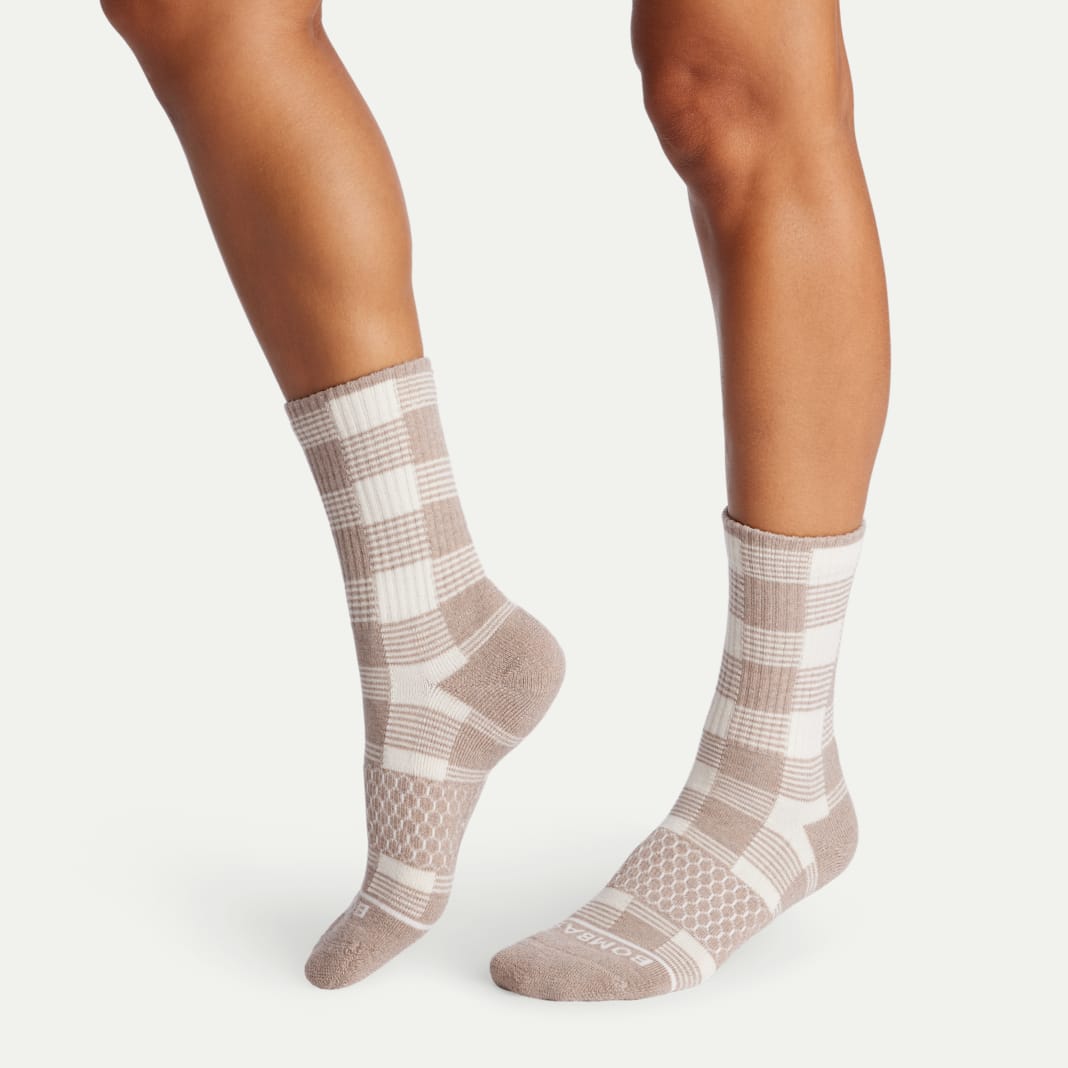 Women's Merino Wool Blend Half Calf Sock 4-Pack - Image 3