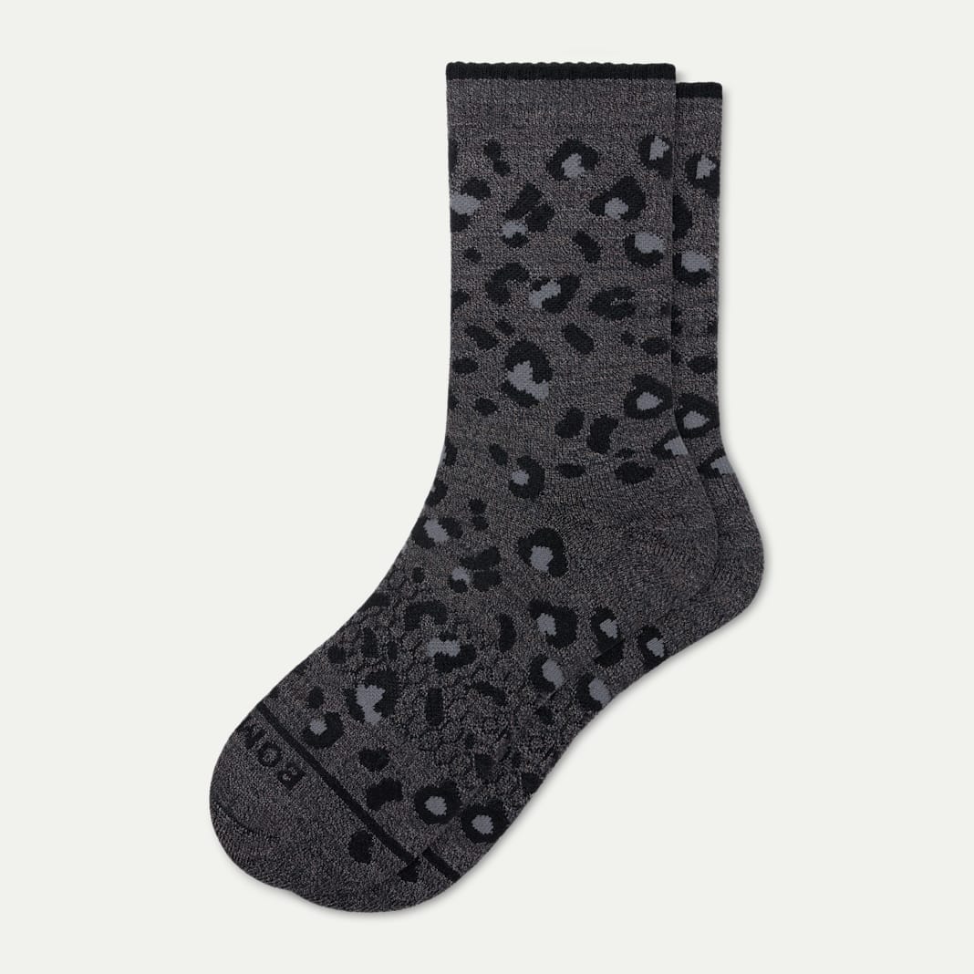 Women's Merino Wool Blend Half Calf Socks