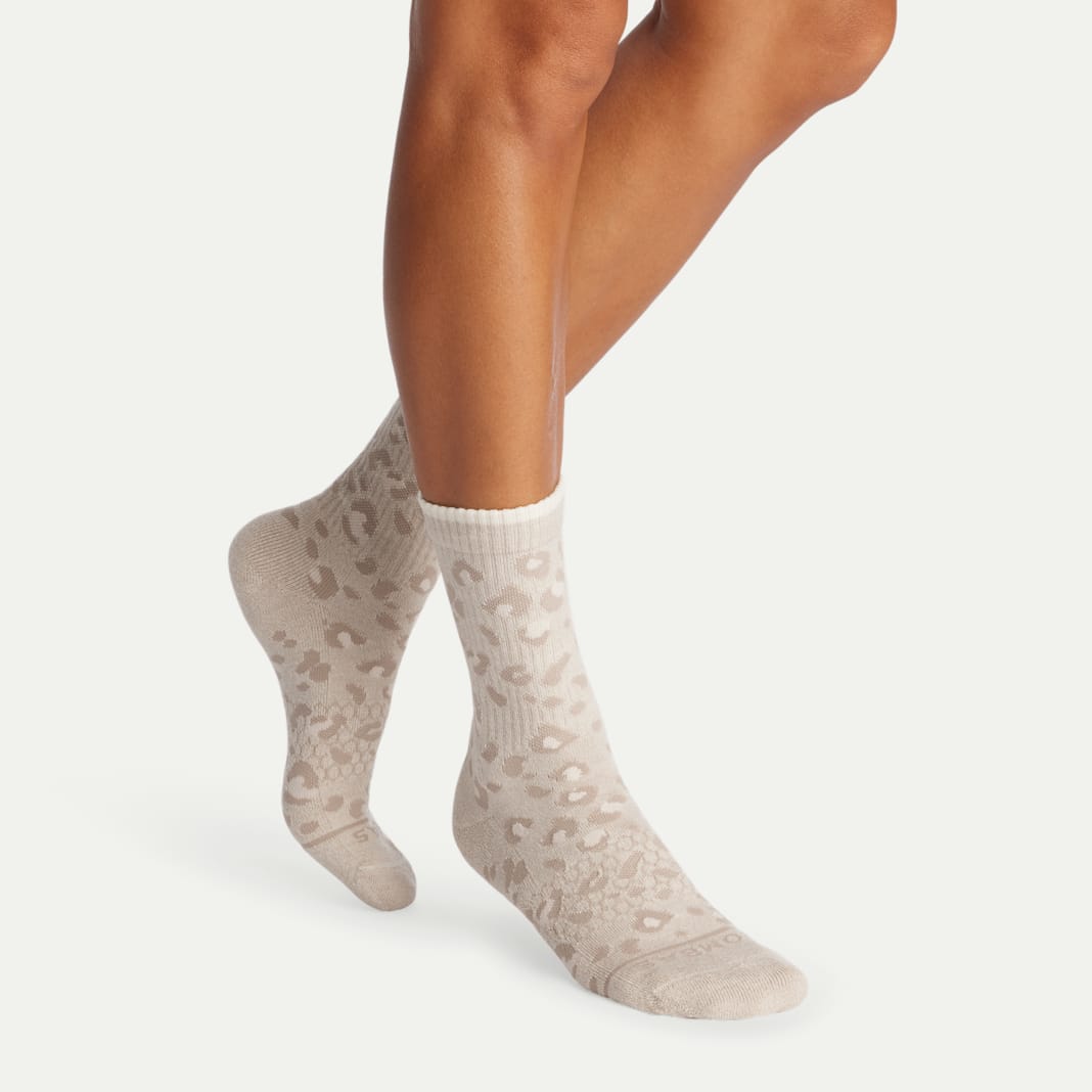 Women's Merino Wool Blend Half Calf Sock 4-Pack - Image 4
