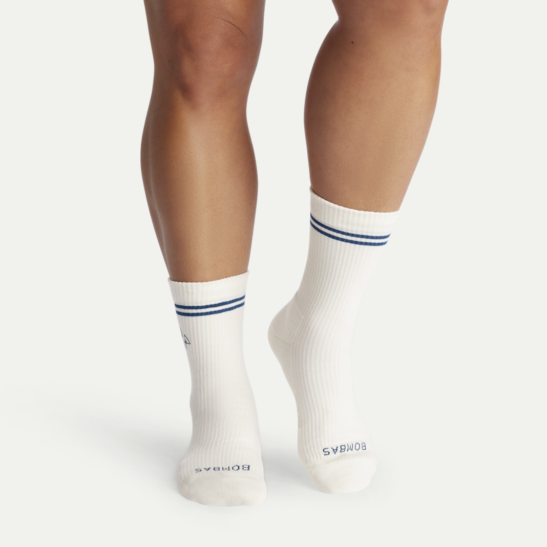 Women's Modern Rib Half Calf Socks - Image 3
