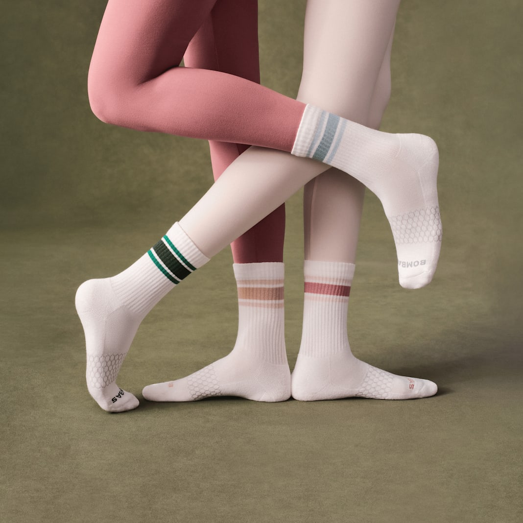 Women's Vintage Stripes Half Calf Sock 4-Pack - Image 2