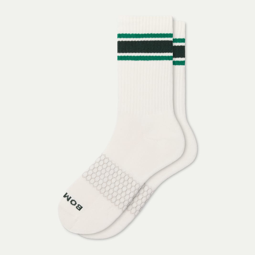 Men's Vintage Stripes Half Calf Socks