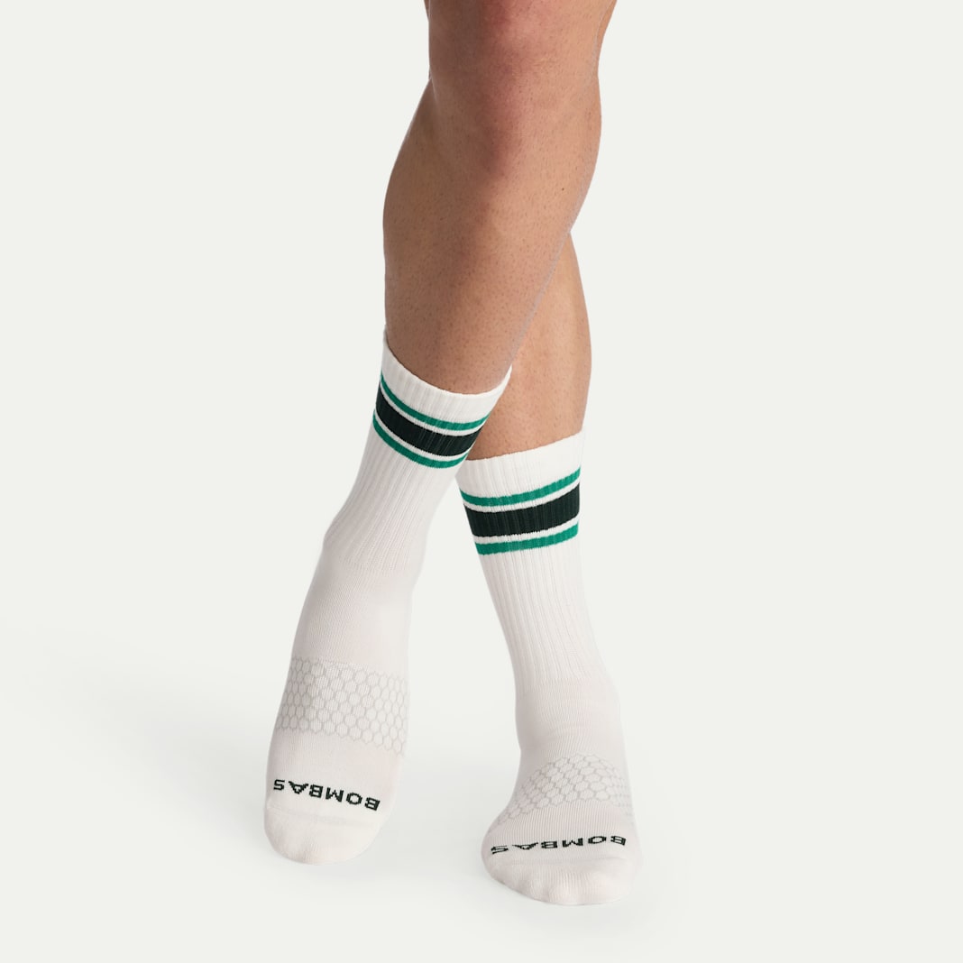 Men's Vintage Stripes Half Calf Socks - Image 3