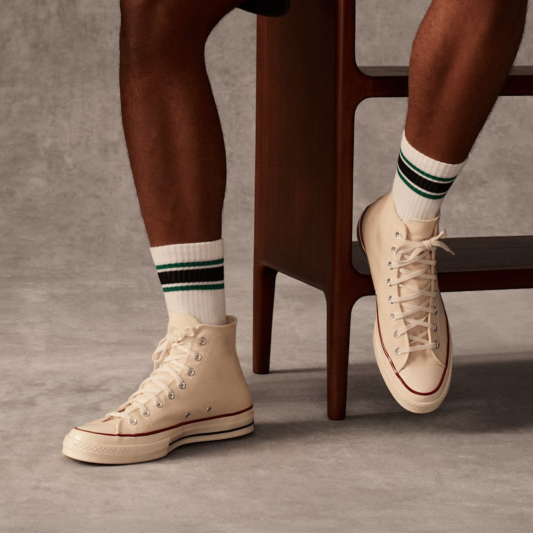 Men's Vintage Stripes Half Calf Socks - Image 2
