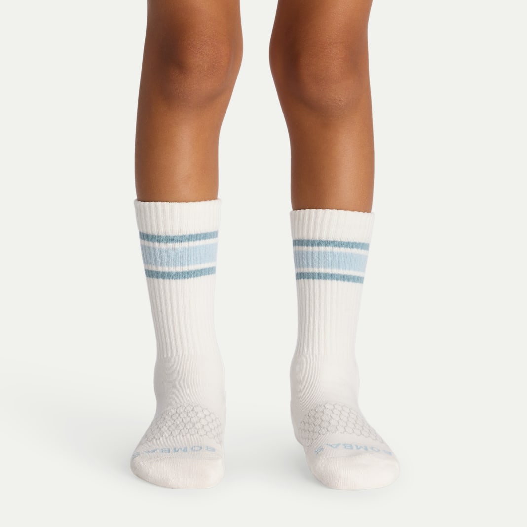 Youth Vintage Stripes Calf Sock 8-Pack - Image 6