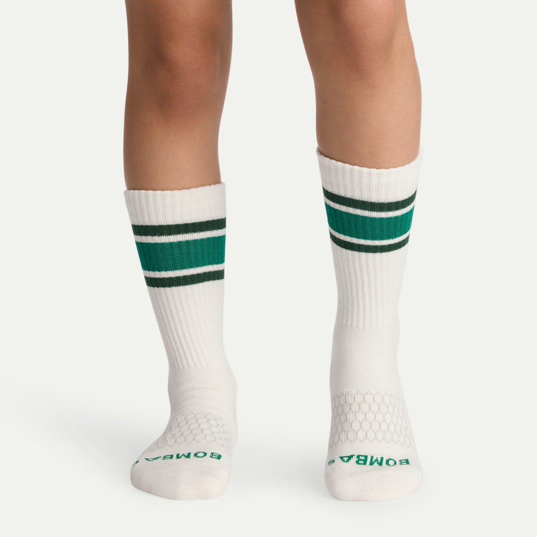 Youth Vintage Stripes Calf Sock 8-Pack - Image 4