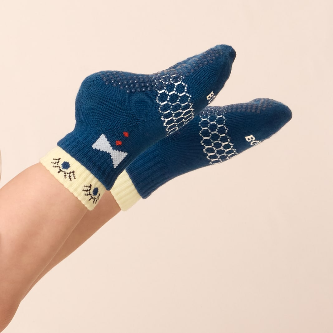 Toddler Eye Spy Gripper Calf Sock 4-Pack - Image 2