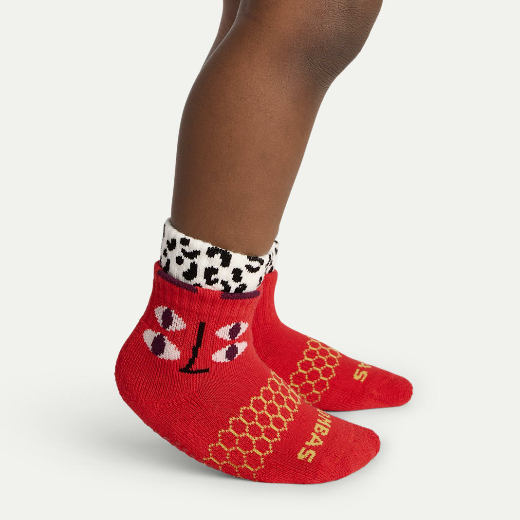 Toddler Eye Spy Gripper Calf Sock 4-Pack - Image 3