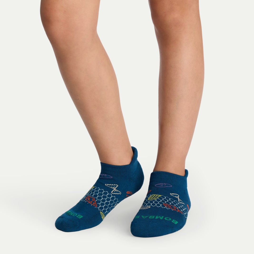 Youth Dinner Party Ankle Sock 4-Pack - Image 5